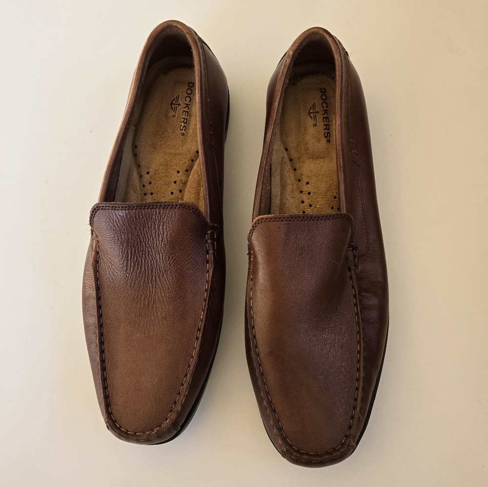Dockers Men's Brown Leather Loafers